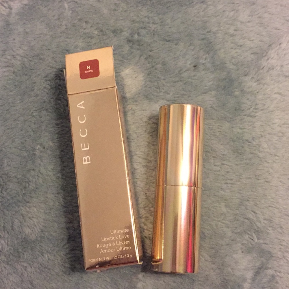Becca ultimate love lipstick in shade Taupe